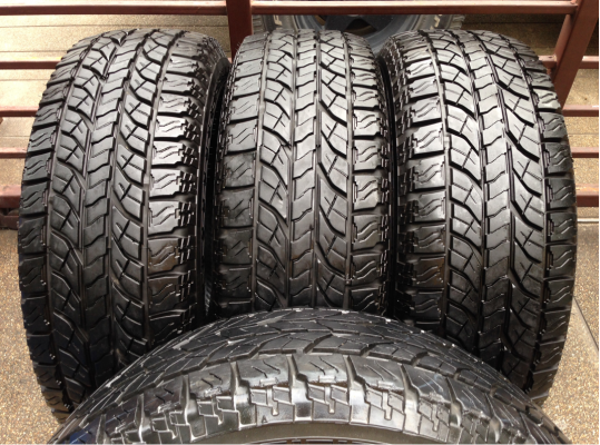 ยาง All Yokohama 265 70 16 สิ้นปี12 ดอกเต็ม ใช้ยาว ราคาไม่แพง