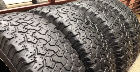 ยาง All BF Goodrich 265 75 16 กลางปี12 ดอกเยอะ พร้อมใช้งาน ราคาเร้าใจ