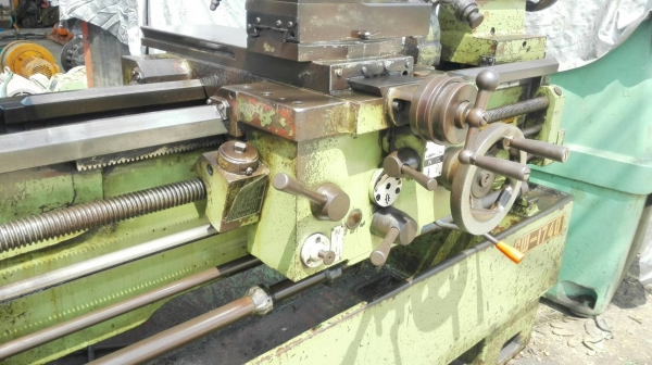 Sell> แท่นกลึง GOODWAY 6 ฟุต เกียร์บล็อค 4 เพลาเด้งเบรค/มีปั้มน้ำ/สามขา/ถอดคอม้าได้/นิ้วมิลในตัว เครื่องสวยรางคมมาเทสก่อนได้!!