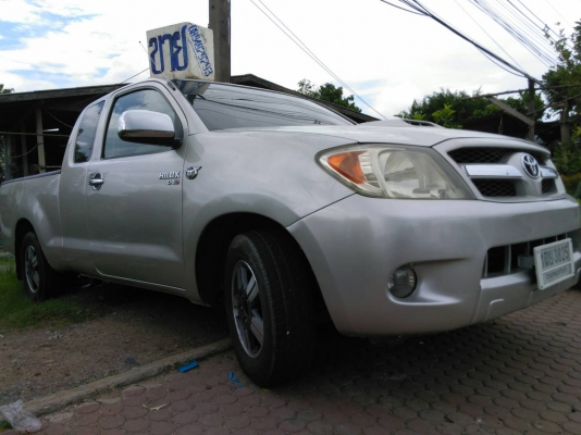 TOYOTA HILUX VIGO CAB2500G สีบรอนเงินปี07ฟรีดาวน์ TOYOTA HILUX VIGO CAB2500G สีบรอนเงินปี07ฟรีดาวน์
