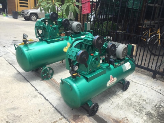 ปั๊มลม Fusheng TA80  ( สเป็คพิเศษ) 3 สูบ มอเตอร์ 5HP 3เฟส 380 V ถัง 155L