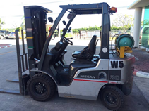 ขายรถโฟร์คลิฟท์ตามสภาพ Nissan LPG ขนาด 1.5, 2.0, 2.5, 4.5 ตัน นำไปซ่อมต่อเพื่อขายหรือให้เช่าได้กำไรดี