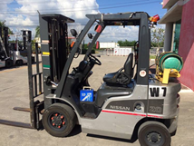 ขายรถโฟร์คลิฟท์ตามสภาพ Nissan LPG ขนาด 1.5, 2.0, 2.5, 4.5 ตัน นำไปซ่อมต่อเพื่อขายหรือให้เช่าได้กำไรดี