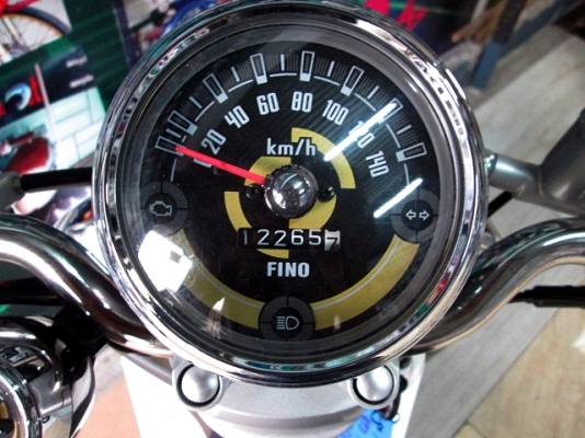 Fino i ลายพรีเมี่ยม สีขาวเทา ลายใหม่ ระบบหัวฉีด ช่วยประหยัดน้ำมันขั้นเทพ เครื่องยนต์เดิมๆจากศูนย์ แถ