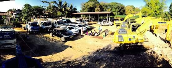 รับเหมาถมที่ ขุดสระ