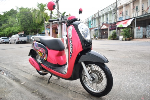 Scoopy i รถบ้านแท้ เล่มชุดโอนครบ ภาษีพรบถึงปี60