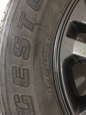 แม็กTOYOTA FORTUNER รุ่นมิดไนท์ พร้อมยางบริดโตน ปี 14