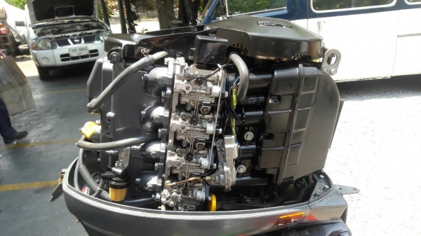 เครื่องเรือ YAMAHA 50 แรง 4 จังหวะหาง 21 เก่าญี่ปุ่น