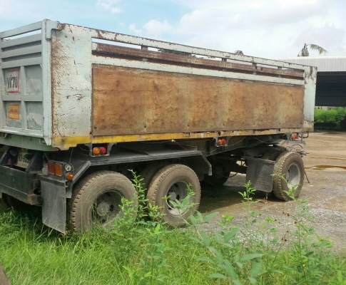 ปิดการ(ขาย)แล้วครับ พ่วงละ 585,000บ สิบล้อ ฮีโน่ FM187L HO7C185แรง แม่ลูก 3คานยัด สภาพดีพร้อมใช้งาน