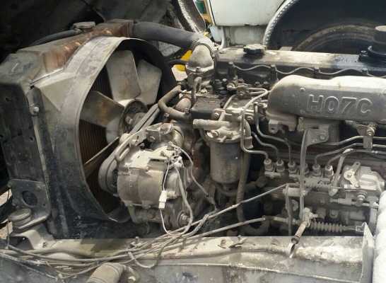 ปิดการ(ขาย)แล้วครับ พ่วงละ 585,000บ สิบล้อ ฮีโน่ FM187L HO7C185แรง แม่ลูก 3คานยัด สภาพดีพร้อมใช้งาน