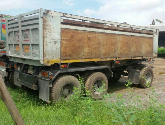 ปิดการ(ขาย)แล้วครับ พ่วงละ 585,000บ สิบล้อ ฮีโน่ FM187L HO7C185แรง แม่ลูก 3คานยัด สภาพดีพร้อมใช้งาน