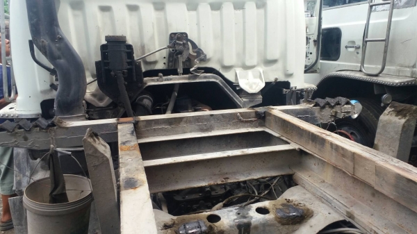 ปิดการ(ขาย)แล้วครับ พ่วงละ 585,000บ สิบล้อ ฮีโน่ FM187L HO7C185แรง แม่ลูก 3คานยัด สภาพดีพร้อมใช้งาน