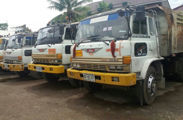 ปิดการ(ขาย)แล้วครับ พ่วงละ 585,000บ สิบล้อ ฮีโน่ FM187L HO7C185แรง แม่ลูก 3คานยัด สภาพดีพร้อมใช้งาน