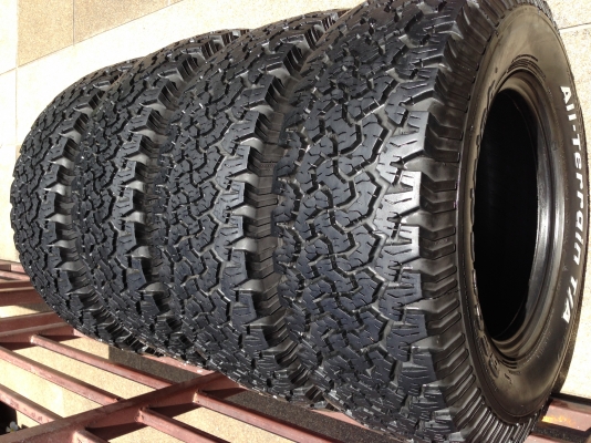 ยาง All BF Goodrich 265 70 16 ดอกเต็มติดหนวด ใช้ยาว ราคาไม่แพง ยาง All BF Goodrich 265 70 16 ดอกเต็มติดหนวด ใช้ยาว ราคาไม่แพง