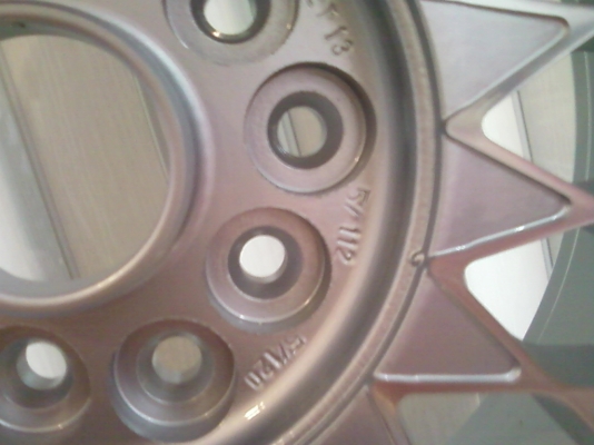 ART ON RIALขอบ 17 ของใหม่ 5 รู 112 BENZ และ 5 รู 120 BMW   กว้าง 7,5 นิ้วใหม่แกะกล่องEของ GERMANY ET 13