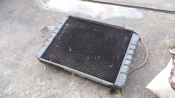 ขายหม้อน้ำทองแดงใบใหญ่พร้อมบังลม