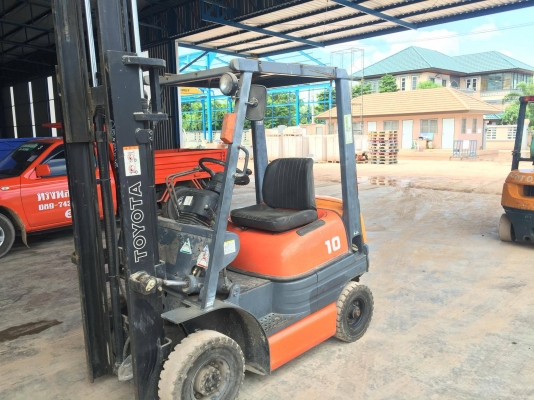 ขาย รถโฟคลิฟ 1.0 ตัน TOYOTA ยกงาสูง 3เมตร.  รุ่น 6FGL10