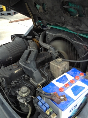 +++ ขายโฟล์คลิฟท์ KOMATSU FD25-16 ขนาด 2.5 ตัน เครื่องยนต์ดีเซล เสา 4 เมตร 3 ท่อน ไซด์ชิพ เกียร์ออโตเมติค ยางตัน +++ ขายโฟล์คลิฟท์ KOMATSU FD25-16 ขนาด 2.5 ตัน เครื่องยนต์ดีเซล เสา 4 เมตร 3 ท่อน ไซด์ชิพ เกียร์ออโตเมติค ยางตัน