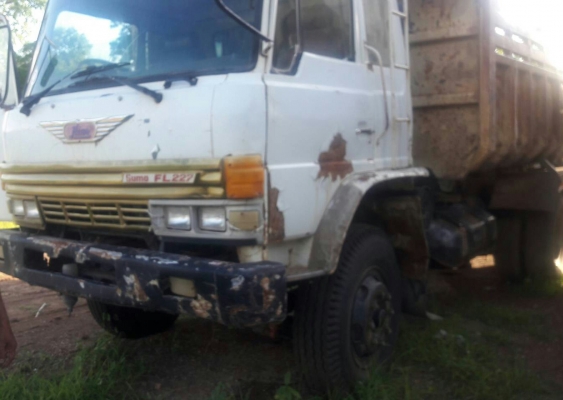 สิบล้อ ฮีโน่ FM227L-EM100-220, ดั้มสภาพดีสวยเดิมๆพร้อมใช้ ทะเบียนพร้อมโอน