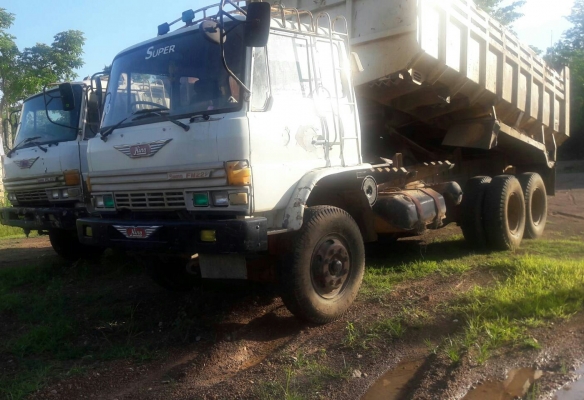 สิบล้อ ฮีโน่ FM227L-EM100-220, ดั้มสภาพดีสวยเดิมๆพร้อมใช้ ทะเบียนพร้อมโอน