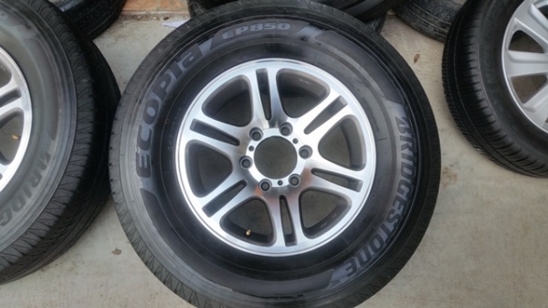 ขายล้อISUZU 4WD  16 ยาง245/70/16 ปี14 4 ล้อ