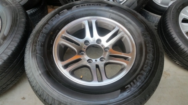 ขายล้อISUZU 4WD  16 ยาง245/70/16 ปี14 4 ล้อ