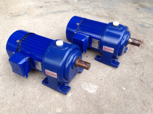 ขายมอเตอร์เกียร์ PEI GONG 0.5HP. 380V made in Taiwan อัตราทด 1:30 สภาพสวยมาก ใช้งานมาน้อย วิ่งนิ่ม พร้อมใช้งาน มี 2ตัวครับ