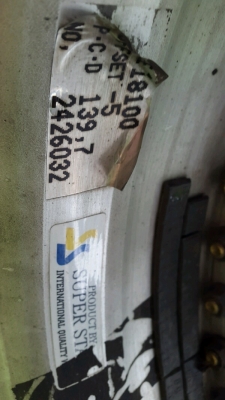 แม็ก3ชิ้น 18 หน้า 9.5 หลัง 10 นิ้ว 6รู mand in japan