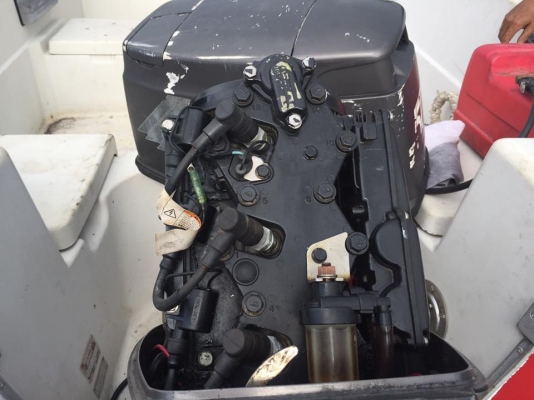 เรือนิสสัน ขนาด17ฟุต เครื่อง50แรงทริมไฟฟ้า