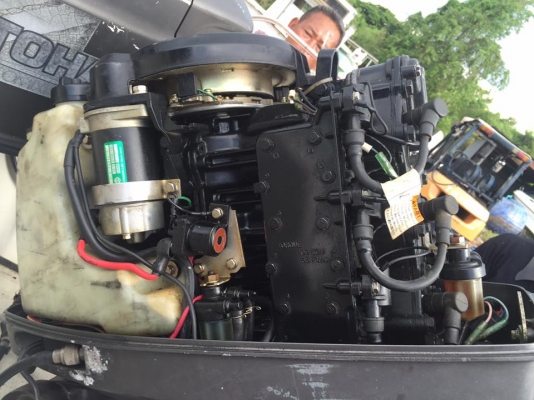 เรือนิสสัน ขนาด17ฟุต เครื่อง50แรงทริมไฟฟ้า