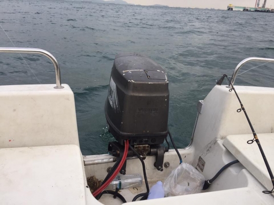 เรือนิสสัน ขนาด17ฟุต เครื่อง50แรงทริมไฟฟ้า