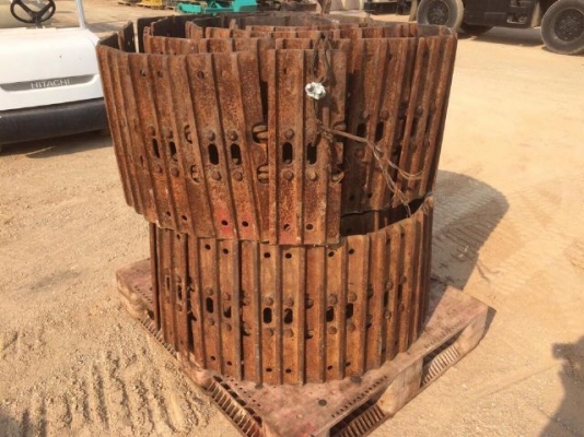 แทรคเหล็ก ใช้กับรถขุด HITACHI EX100/120 นำเข้าจากญี่ปุ่น ติดต่อ 087-9118593/085-0843200