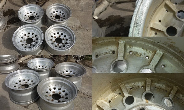 แม็กลายหยดน้ำ STAR-3 ขอบ15 กว้าง 8.5 et -27/Borli  15 กว้าง 8 นิ้ว et-15