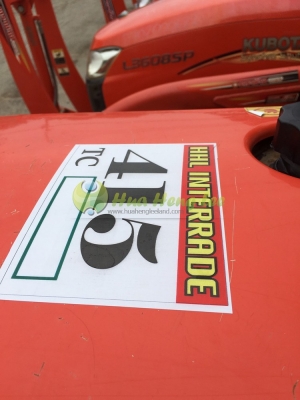 รถไถมือ 2 รุ่น L4708SP พร้อมใบมีดดันหน้า ฟรีดาวน์