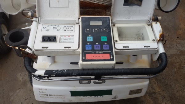 รถกอล์ฟไฟฟ้า เบอร์63 แบบเดินตาม ใช้งานได้ปกติ พร้อมรีโมท มือ2จากญี่ปุ่น