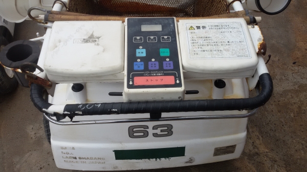 รถกอล์ฟไฟฟ้า เบอร์63 แบบเดินตาม ใช้งานได้ปกติ พร้อมรีโมท มือ2จากญี่ปุ่น