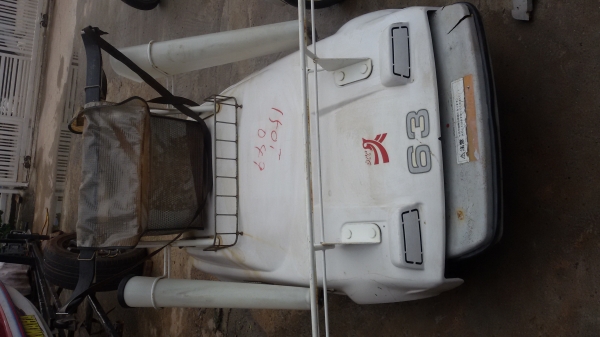 รถกอล์ฟไฟฟ้า เบอร์63 แบบเดินตาม ใช้งานได้ปกติ พร้อมรีโมท มือ2จากญี่ปุ่น