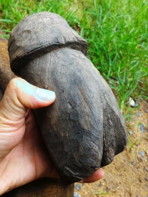 ศิวะลึงค์หลังโยนี คตแก่นมะขาม ขนาดใหญ่ น้ำหนักมาก อายุมากกว่า 80ปี เด่นเมตตามหานิยม ค้าขายดี ร้านค้าควรมีสำคัญมากๆ ครับ