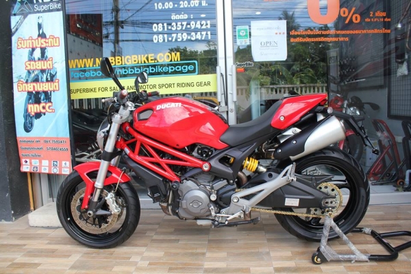 DUCATI m795 ปี2012 รถศูนย์ วิ่งน้อยสภาพ Showroom รับแลก-เปลี่ยน