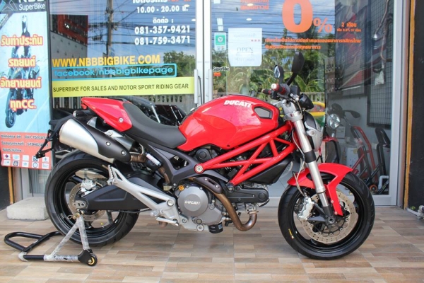 DUCATI m795 ปี2012 รถศูนย์ วิ่งน้อยสภาพ Showroom รับแลก-เปลี่ยน