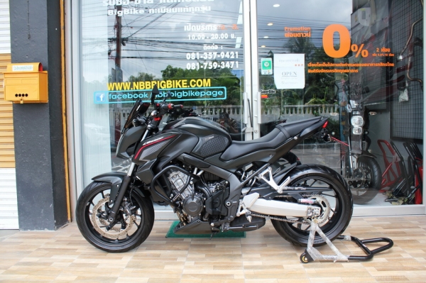 HONDA CB650f (abs) ปี2015 (BLACK) จัดไฟแนนซ์ได้/รับแลกเปลี่ยน