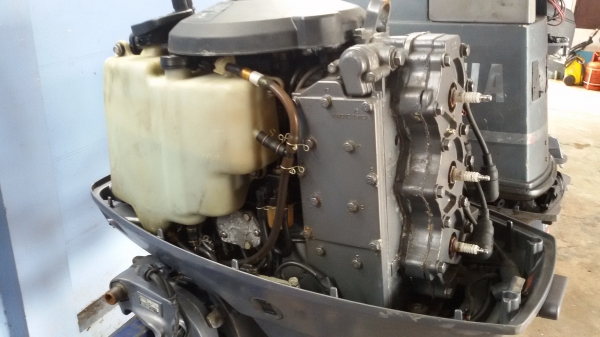 YAMAHA60hp นำเข้าสภาพดี นำเข้าจากญี่ปุ่น ทริมโช๊ค พร้อมใช้