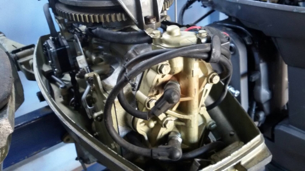 YAMAHA60hp นำเข้าสภาพดี นำเข้าจากญี่ปุ่น ทริมโช๊ค พร้อมใช้