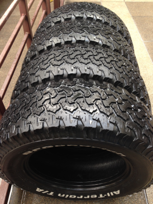 ยาง All BF Goodrich 265 65 17 กลางปี13 ดอกเยอะ ใช้ยาว ราคาไม่แพง