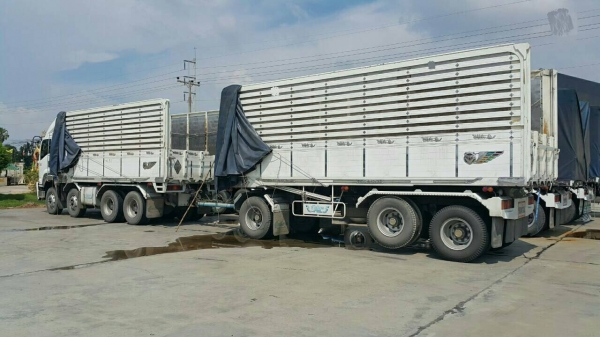 บรรทุกพ่วงแม่-ลูก อีซูซุ เดก้า 360แรง