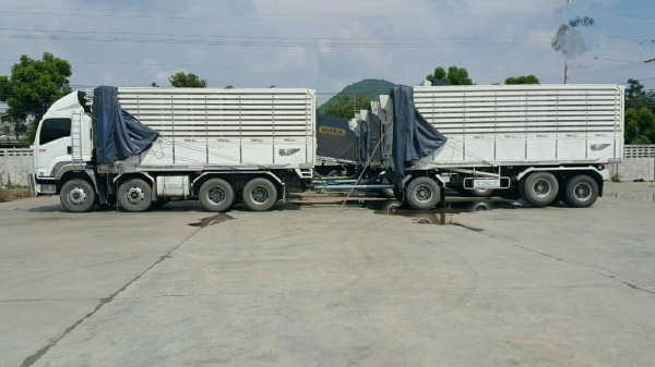 บรรทุกพ่วงแม่-ลูก อีซูซุ เดก้า 360แรง