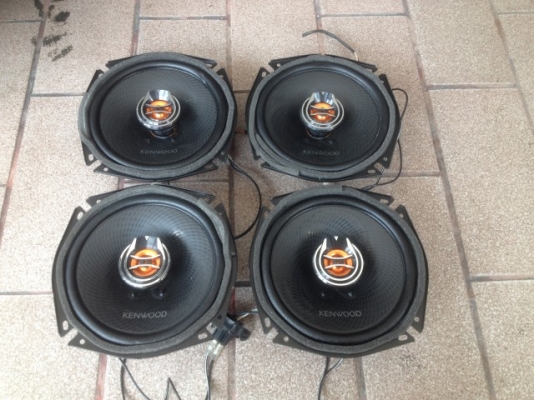 ลำโพง6นิ้ว2ทาง KENWOOD KFC RS 171 เก่าญี่ปุ่นสภาพสวย คู่ละ