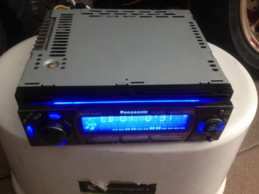 PANASONIC CQ C5300 CD MP3 หน้าสไลดไฟฟ้ามาลายเอ้าครบเก่าญี่ปุ่นสภาพสวย PANASONIC CQ C5300 CD MP3 หน้าสไลดไฟฟ้ามาลายเอ้าครบเก่าญี่ปุ่นสภาพสวย