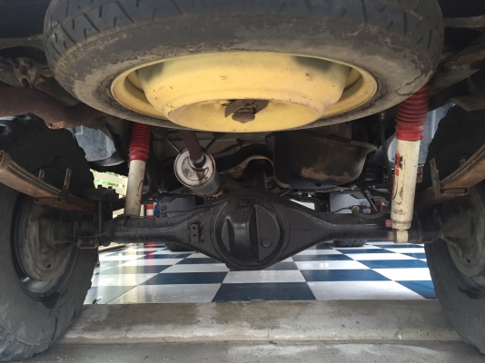 ขายไมตี้ 4 ขอ เครื่อง 2Y ติดแก๊สลงเล่มแล้ว ชุดยก 6 นิ้ว ยาง 31