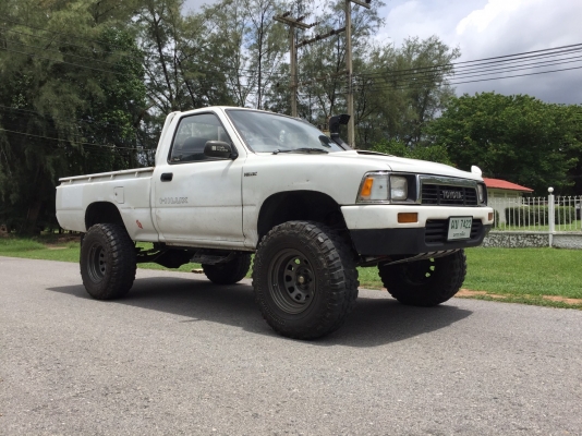 ขายไมตี้ 4 ขอ เครื่อง 2Y ติดแก๊สลงเล่มแล้ว ชุดยก 6 นิ้ว ยาง 31